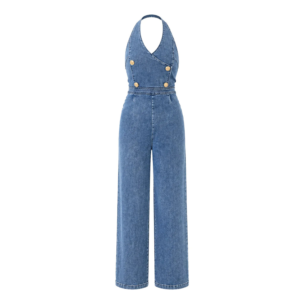 Halter Neck Jumpsuit