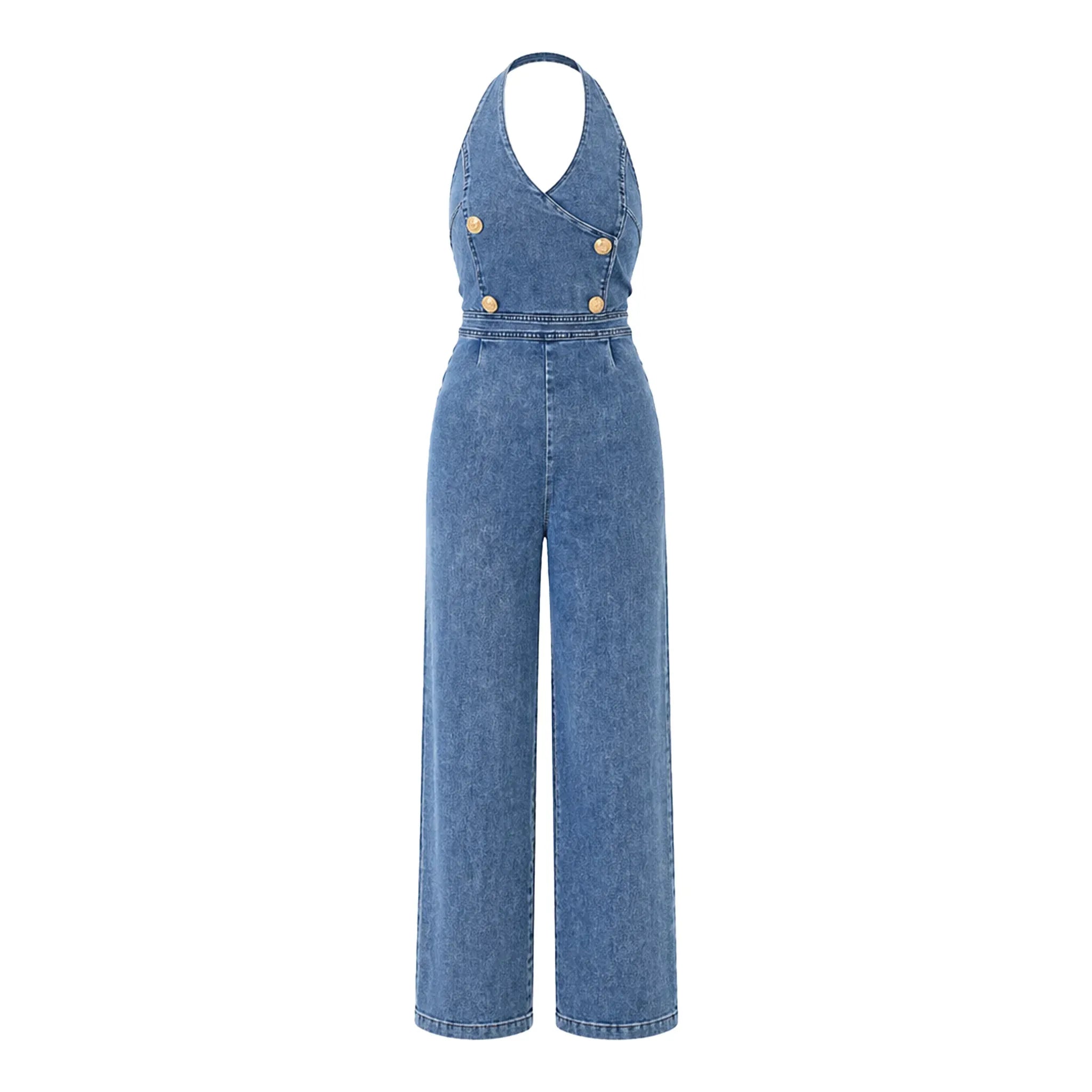 Halter Neck Jumpsuit