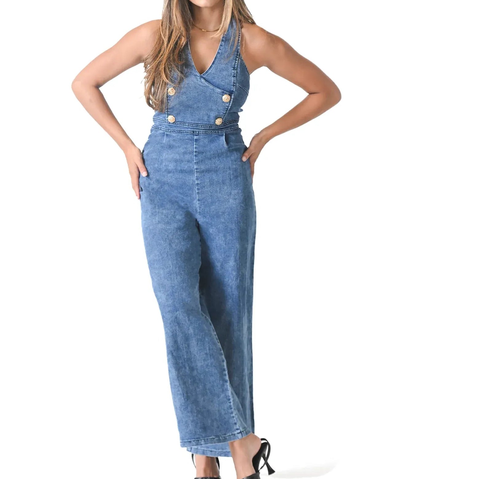 Halter Neck Jumpsuit