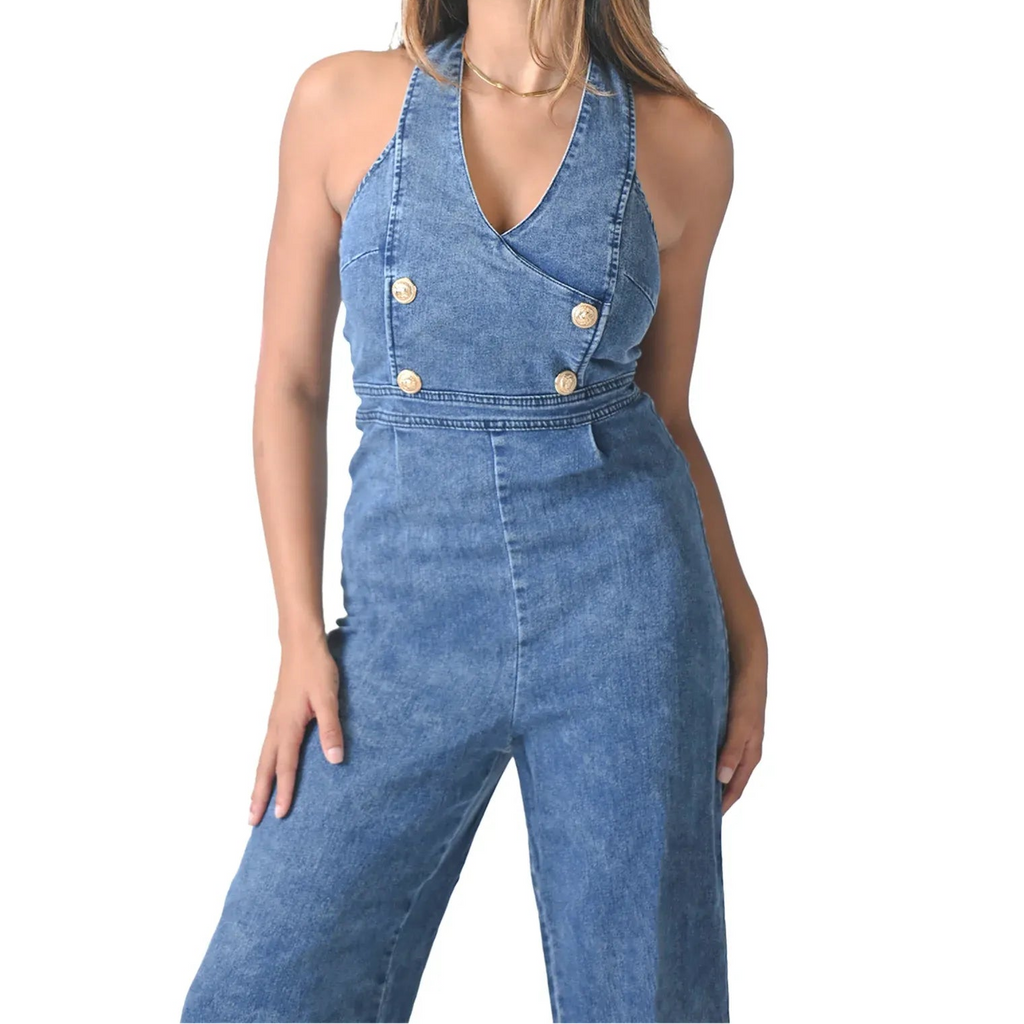 Halter Neck Jumpsuit
