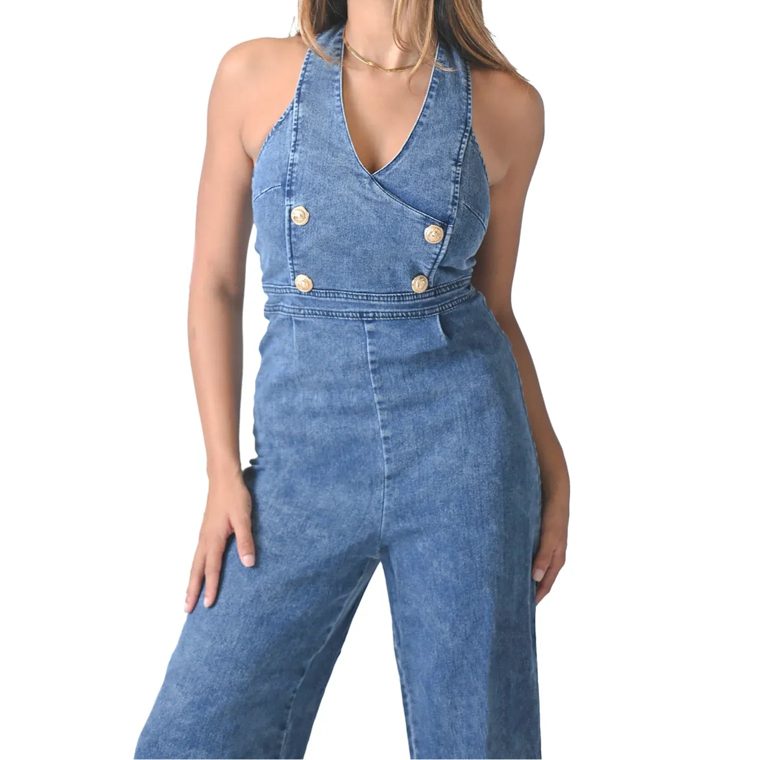 Halter Neck Jumpsuit