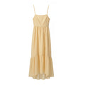 Light Gold Midi Dress
