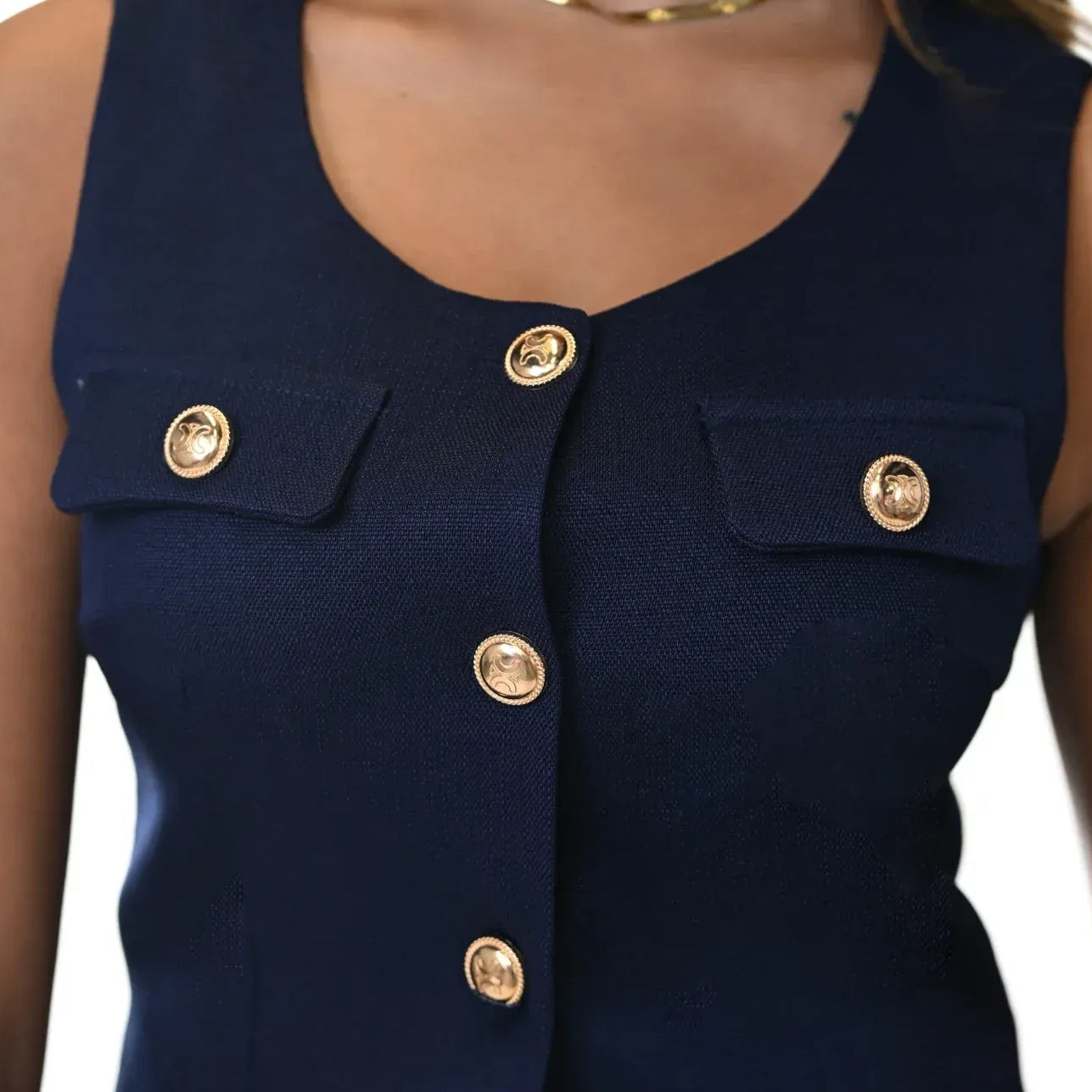 Pleated Mini Skirt Set