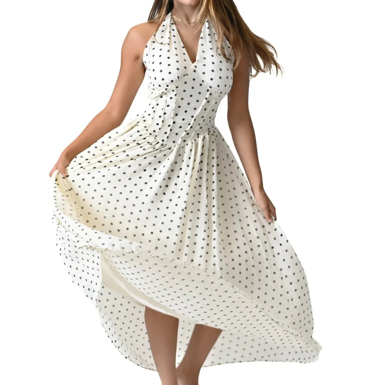 Polka Dot Camisole Dress