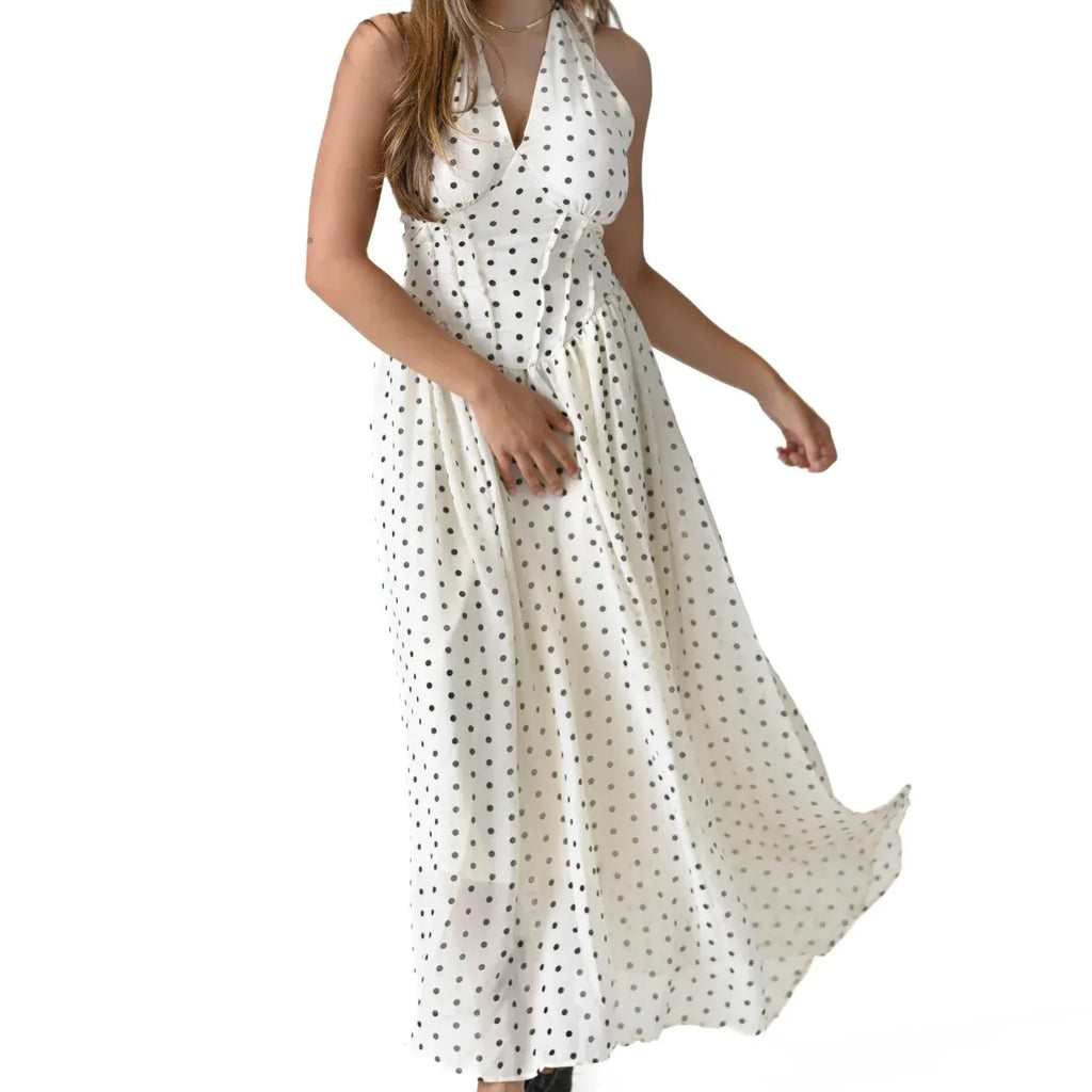 Polka Dot Camisole Dress