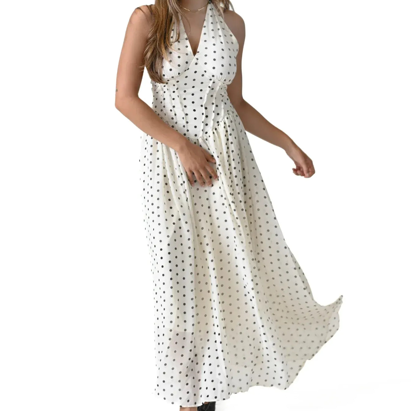 Polka Dot Camisole Dress